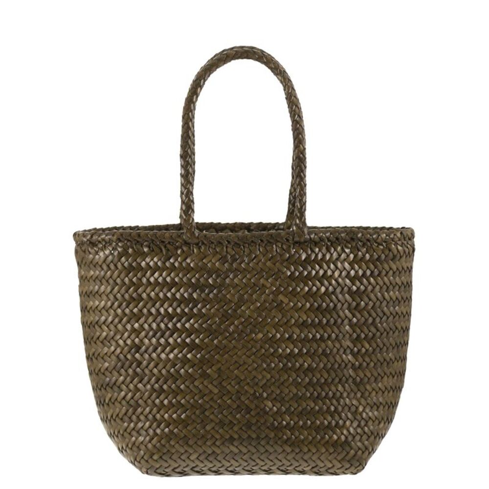 Dragon Diffusion Women Grace Basket Small - Woven Leather Bag